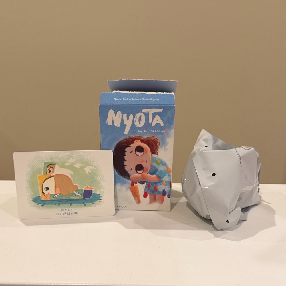 New Pop Mart NYOTA I Am the Seasons Figure - Life of Leisure